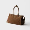 Μεγάλη τσάντα Prada Bonnie από δέρμα Nubuck Μεγάλη τσάντα Prada Bonnie από δέρμα Nubuck