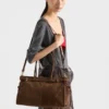 Μεγάλη τσάντα Prada Bonnie από δέρμα Nubuck Μεγάλη τσάντα Prada Bonnie από δέρμα Nubuck