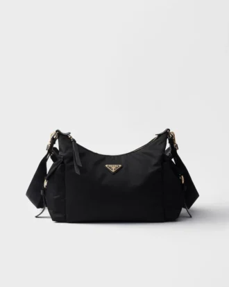 Μεγάλη τσάντα Prada Explore από Re-Nylon και δέρμα