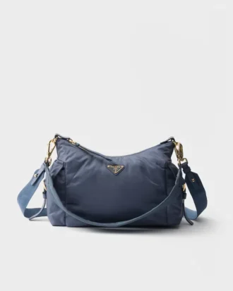 Μεγάλη τσάντα Prada Explore από Re-Nylon και δέρμα