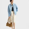 Μεγάλη τσάντα Prada Explore από σουέτ Μεγάλη τσάντα Prada Explore από σουέτ