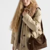 Μεγάλη τσάντα Prada Explore από σουέτ Μεγάλη τσάντα Prada Explore από σουέτ