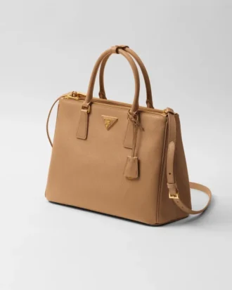 Μεγάλη τσάντα Prada Galleria από δέρμα Saffiano
