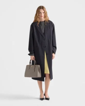 Μεγάλη τσάντα Prada Galleria από δέρμα Saffiano