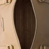 Μεγάλη τσάντα ταξιδίου από Re-Nylon και δέρμα Saffiano Μεγάλη τσάντα ταξιδίου από Re-Nylon και δέρμα Saffiano