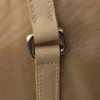 Μεγάλη τσάντα ταξιδίου από Re-Nylon και δέρμα Saffiano Μεγάλη τσάντα ταξιδίου από Re-Nylon και δέρμα Saffiano