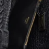 Μεγάλη τσάντα tote με πλεκτό σχέδιο και λεπτομέρειες από δέρμα Μεγάλη τσάντα tote με πλεκτό σχέδιο και λεπτομέρειες από δέρμα