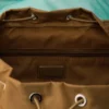 Μεγάλο σακίδιο πλάτης από Re-Nylon και δέρμα Saffiano Μεγάλο σακίδιο πλάτης από Re-Nylon και δέρμα Saffiano