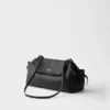 Μεσαίου μεγέθους δερμάτινη τσάντα ώμου Prada Carry Μεσαίου μεγέθους δερμάτινη τσάντα ώμου Prada Carry