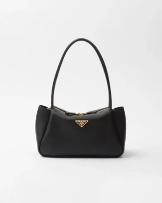 Μεσαίου μεγέθους δερμάτινη τσάντα ώμου Prada Darling