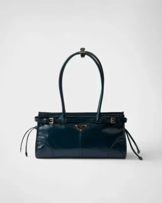 Μεσαίου μεγέθους δερμάτινη τσάντα Prada Bonnie