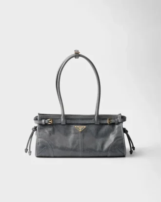 Μεσαίου μεγέθους δερμάτινη τσάντα Prada Bonnie