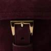 Μεσαίου μεγέθους τσάντα ώμου Prada Explore από σουέτ με πτερύγιο Μεσαίου μεγέθους τσάντα ώμου Prada Explore από σουέτ με πτερύγιο