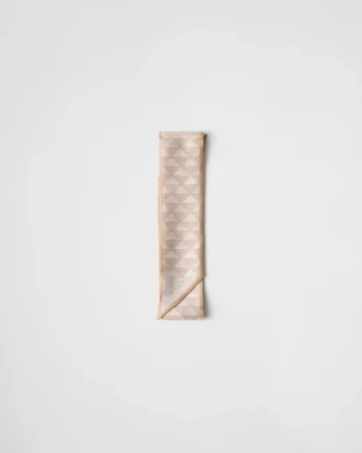 Μεταξωτή γραβάτα Jacquard