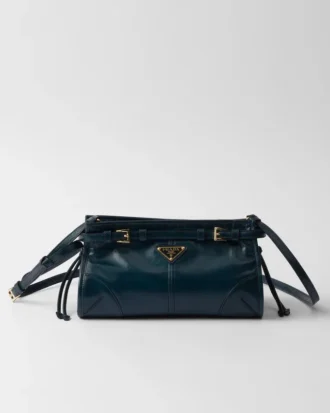 Μικρή δερμάτινη τσάντα ώμου Prada Bonnie