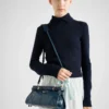 Μικρή δερμάτινη τσάντα ώμου Prada Bonnie Μικρή δερμάτινη τσάντα ώμου Prada Bonnie