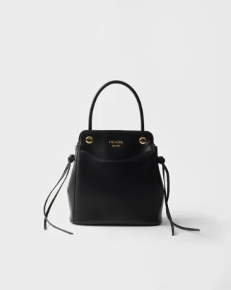 Μικρή δερμάτινη τσάντα Prada Carry