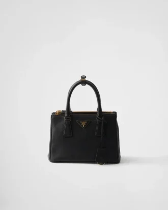 Μικρή δερμάτινη τσάντα Prada Galleria