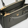 Μικρή δερμάτινη τσάντα Prada Galleria Ombra Saffiano Μικρή δερμάτινη τσάντα Prada Galleria Ombra Saffiano