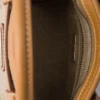 Μικρή τσάντα Prada Bonnie από λινό και δέρμα Μικρή τσάντα Prada Bonnie από λινό και δέρμα