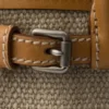 Μικρή τσάντα Prada Bonnie από λινό και δέρμα Μικρή τσάντα Prada Bonnie από λινό και δέρμα