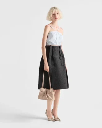 Μικρή τσάντα Prada Dada από δέρμα Nappa