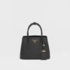Μικρή τσάντα Prada Double από δέρμα Saffiano Μικρή τσάντα Prada Double από δέρμα Saffiano