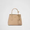 Μικρή τσάντα Prada Double από δέρμα Saffiano Μικρή τσάντα Prada Double από δέρμα Saffiano