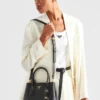 Μικρή τσάντα Prada Double από δέρμα Saffiano Μικρή τσάντα Prada Double από δέρμα Saffiano