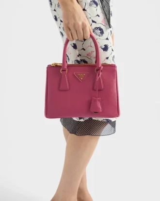 Μικρή τσάντα Prada Galleria από δέρμα Saffiano
