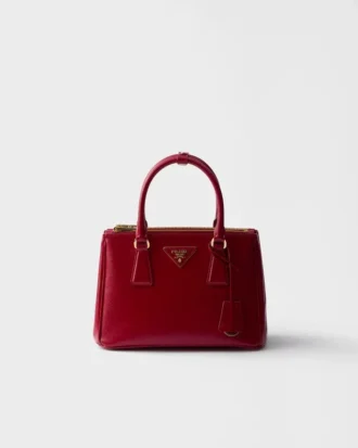 Μικρή τσάντα Prada Galleria από δέρμα Saffiano με γυαλιστερό φινίρισμα