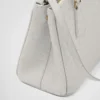 Μικρή τσάντα Prada Galleria από δέρμα στρουθοκαμήλου