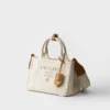 Μικρή τσάντα Prada Jardiniare από μείγμα λινού Μικρή τσάντα Prada Jardiniare από μείγμα λινού