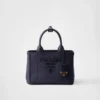 Μικρή τσάντα Prada Jardiniare από βαμβακερό καμβά Μικρή τσάντα Prada Jardiniare από βαμβακερό καμβά