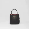 Μικρή τσάντα Prada Panier από δέρμα Saffiano Μικρή τσάντα Prada Panier από δέρμα Saffiano