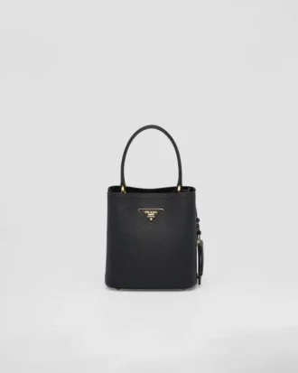 Μικρή τσάντα Prada Panier από δέρμα Saffiano Μικρή τσάντα Prada Panier από δέρμα Saffiano