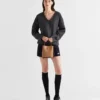 Μικρή τσάντα Prada Panier από δέρμα Saffiano Μικρή τσάντα Prada Panier από δέρμα Saffiano