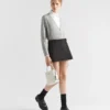 Μικρή τσάντα Prada Panier από δέρμα Saffiano Μικρή τσάντα Prada Panier από δέρμα Saffiano