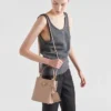 Μικρή τσάντα Prada Panier από δέρμα Saffiano Μικρή τσάντα Prada Panier από δέρμα Saffiano