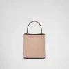 Μικρή τσάντα Prada Panier από δέρμα Saffiano Μικρή τσάντα Prada Panier από δέρμα Saffiano