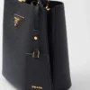 Μικρή τσάντα Prada Panier από δέρμα Saffiano Μικρή τσάντα Prada Panier από δέρμα Saffiano