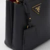 Μικρή τσάντα Prada Panier από δέρμα Saffiano Μικρή τσάντα Prada Panier από δέρμα Saffiano
