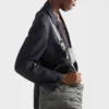 Μικρή τσάντα Re-Nylon με επένδυση Μικρή τσάντα Re-Nylon με επένδυση