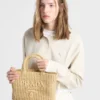 Μικρή τσάντα tote με πλέξη Μικρή τσάντα tote με πλέξη