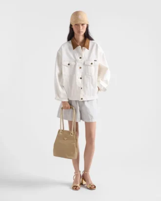 Μικρή τσάντα τύπου bucket Prada Mariner από Re-Nylon