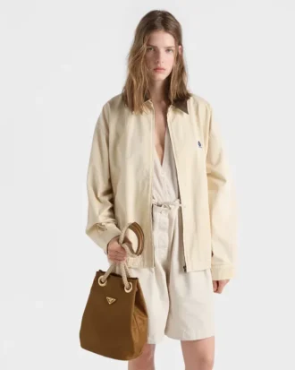 Μικρή τσάντα τύπου bucket Prada Mariner από Re-Nylon