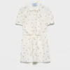 Μίνι φόρεμα από ποπλίν με floral print Μίνι φόρεμα από ποπλίν με floral print