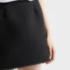 Μίνι φούστα από πλεκτό ύφασμα Μίνι φούστα από πλεκτό ύφασμα