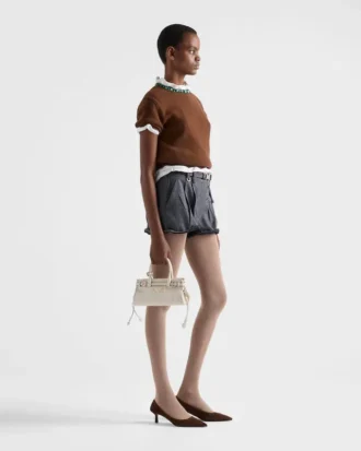 Μίνι τσάντα δέρματος Prada Bonnie