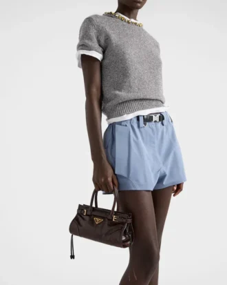 Μίνι τσάντα δέρματος Prada Bonnie